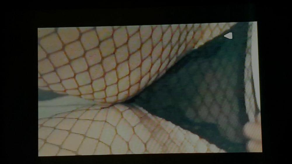 25P Angelika - horny whore ass in fishnet ....