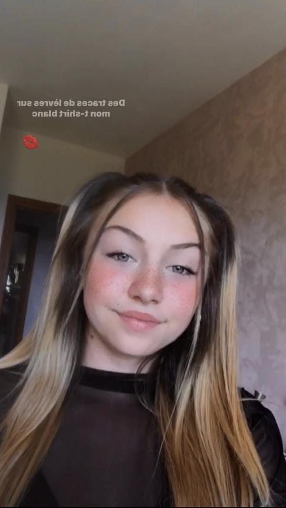 6P French teen blond