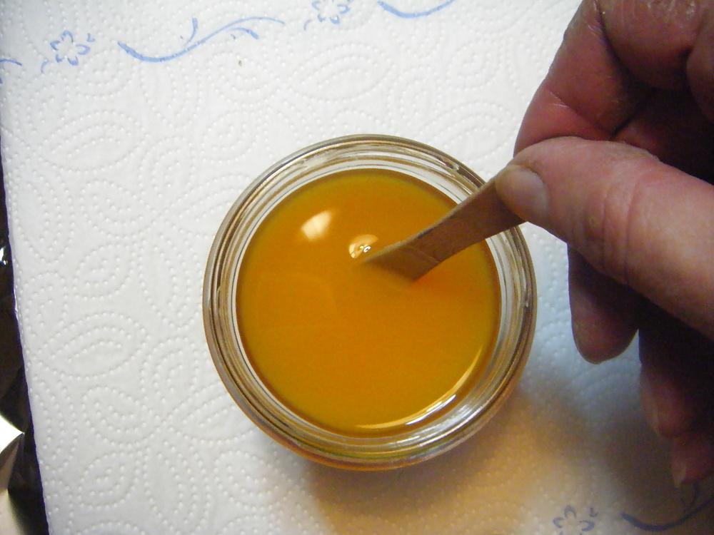 17P Dip into hot wax