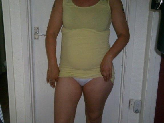 10P white knickers
