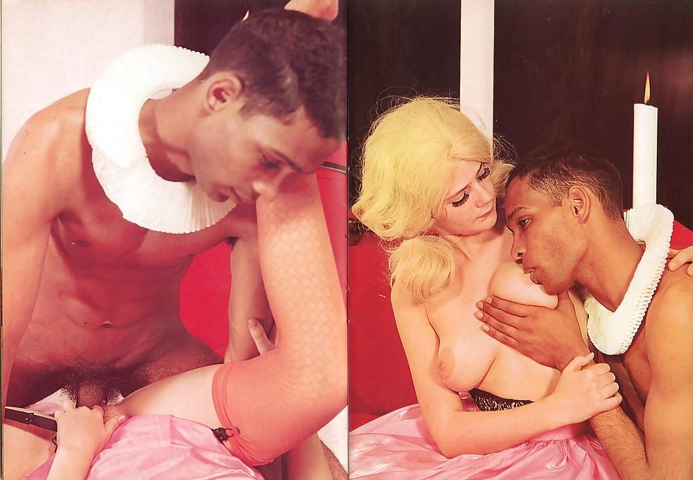 17P Vintage interracial set - Color Orgie