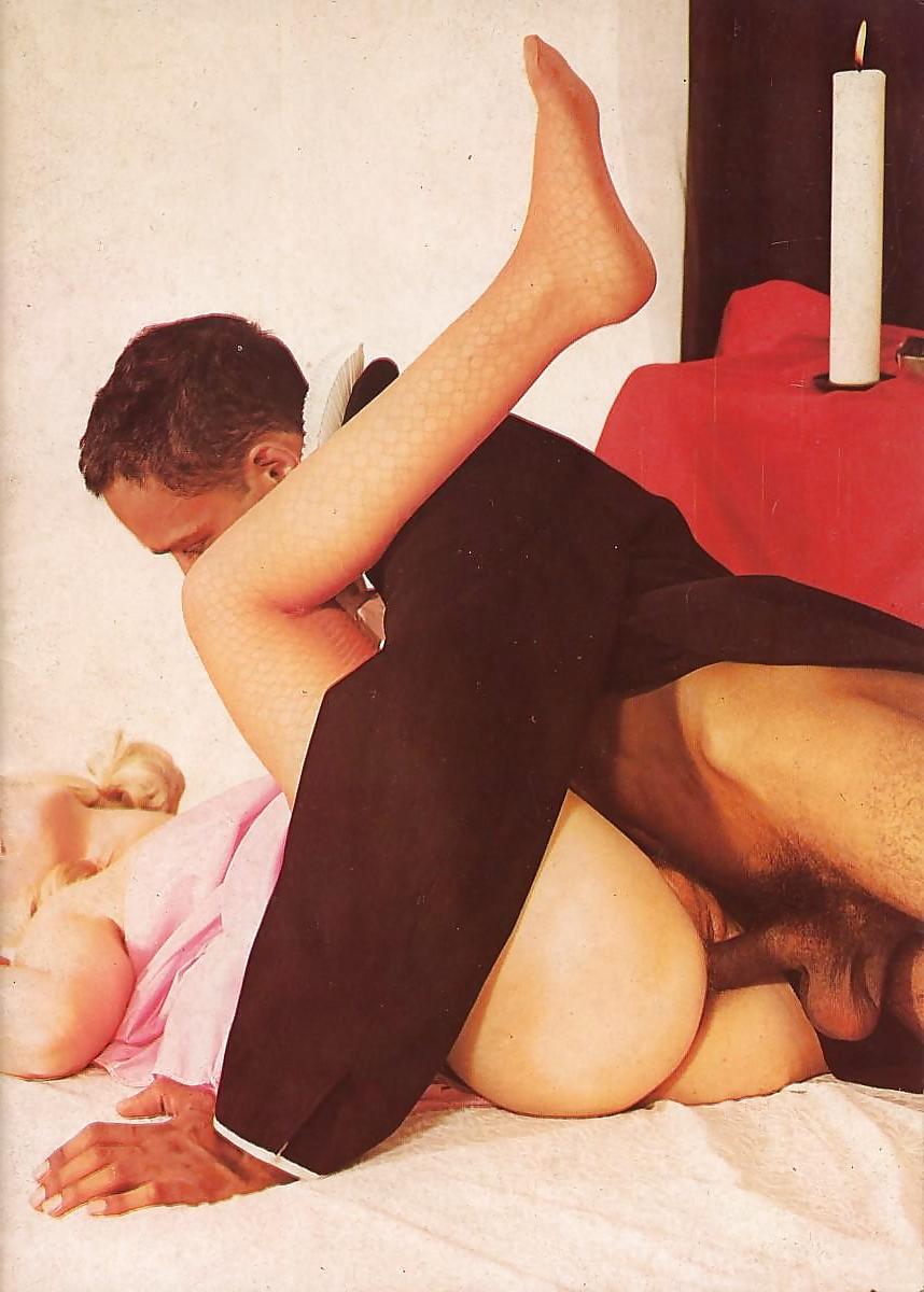 17P Vintage interracial set - Color Orgie