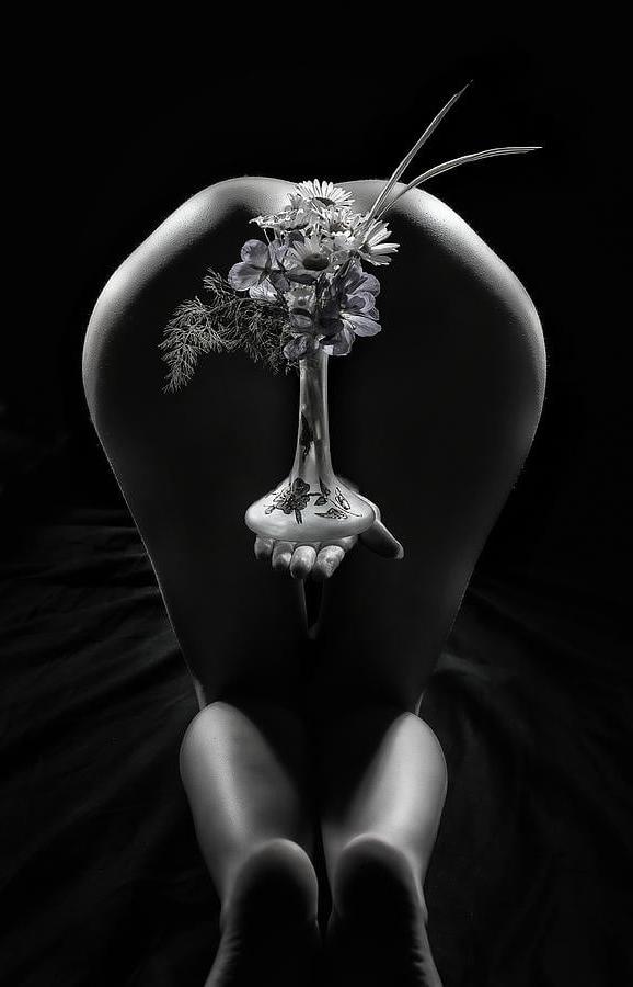 8P Black and white woman