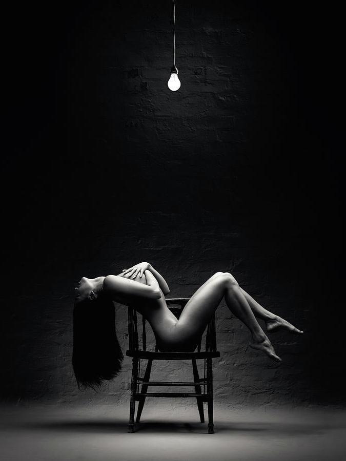 8P Black and white woman