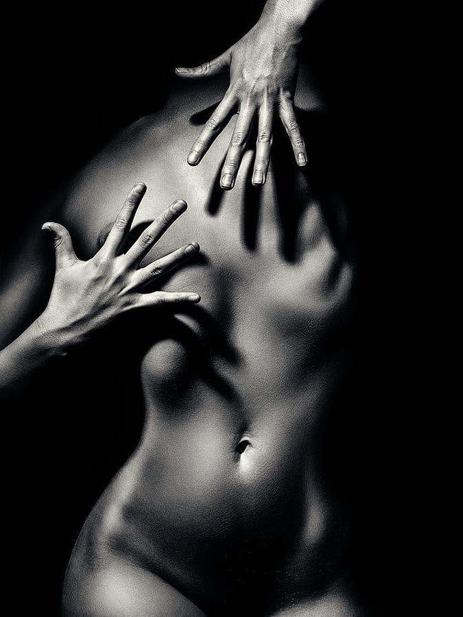 8P Black and white woman