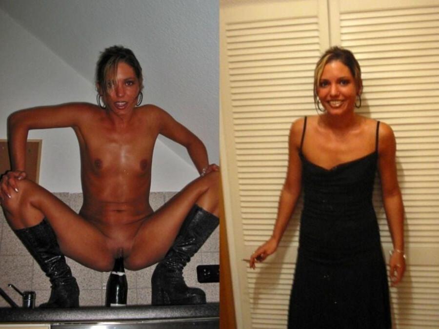25P Webslut club dressed and undressed 3