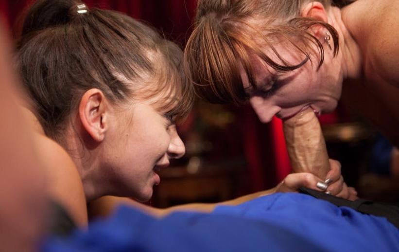 25P Two young ladies in BDSM