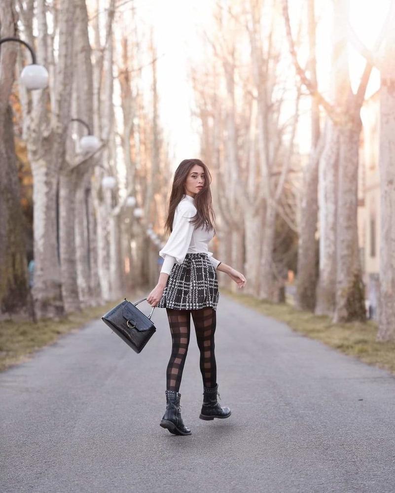 23P Teens &amp; Babes with Pantyhose Candid Nylon Stockings