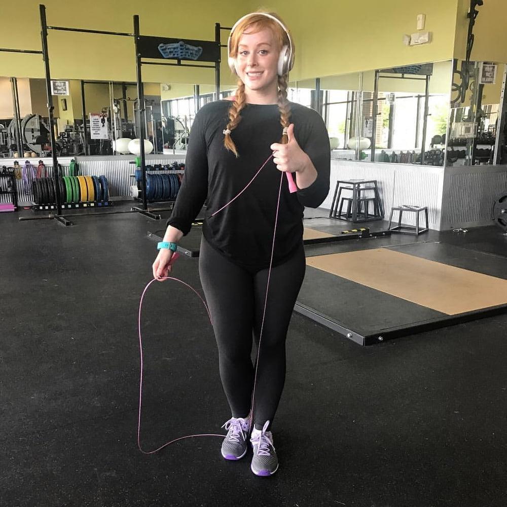 25P Ginger Gym whore