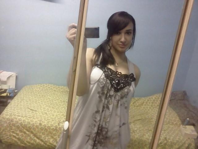25P Self Shot Latin Big Tit College Babe