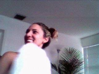 18P Rebecca first time on webcam