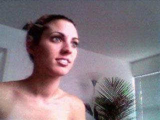 18P Rebecca first time on webcam