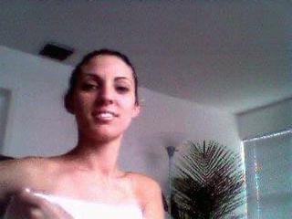 18P Rebecca first time on webcam