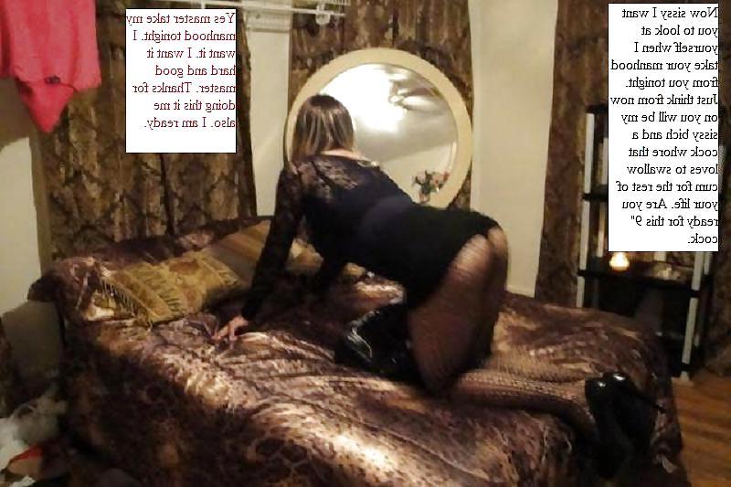 25P Sissy and Femdom captions
