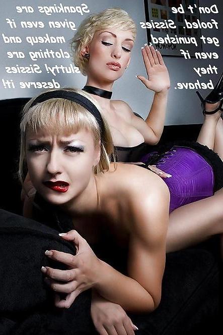 25P Sissy and Femdom captions
