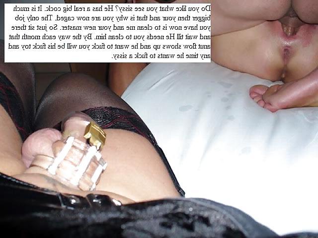 25P Sissy and Femdom captions
