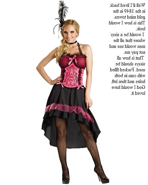 25P Sissy and Femdom captions