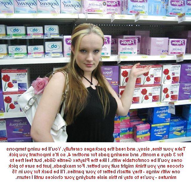 25P Sissy and Femdom captions