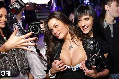 25P Russian girls at parties