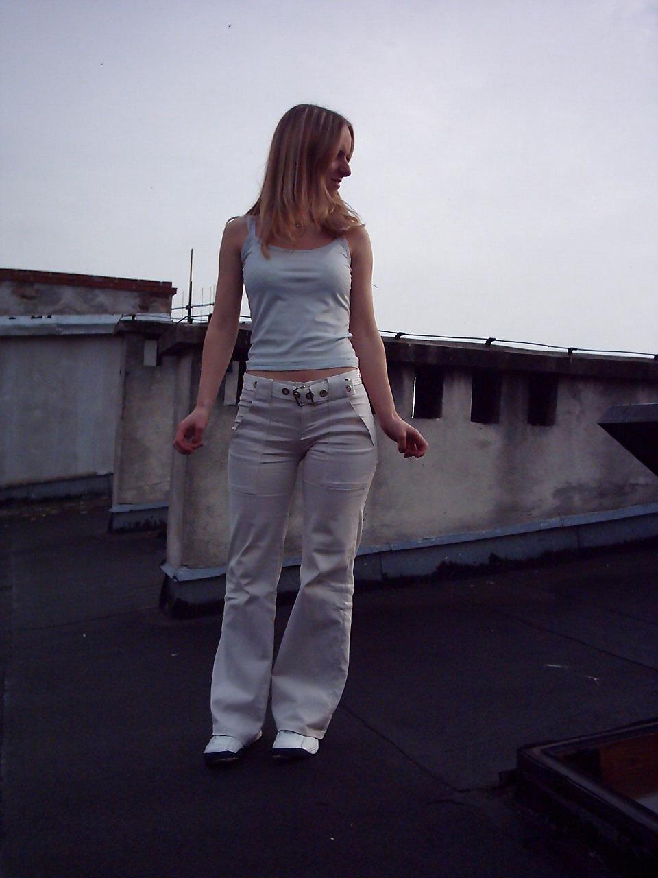 17P Cute blonde teen girl