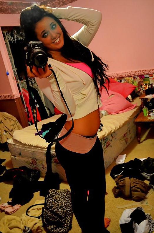 25P Busty High School Teen