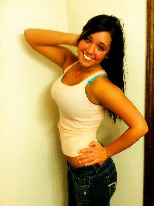 25P Busty High School Teen