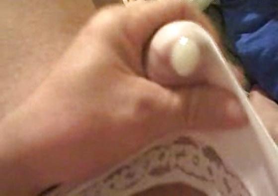 15P Satin panties and my cum