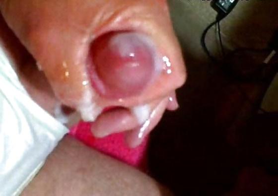 15P Satin panties and my cum