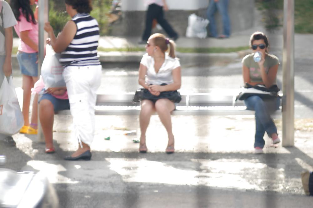 12P Voyeur at bus stop 