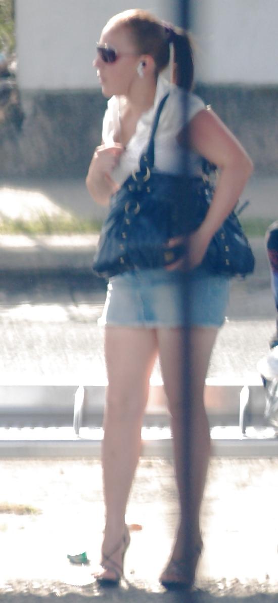 12P Voyeur at bus stop 