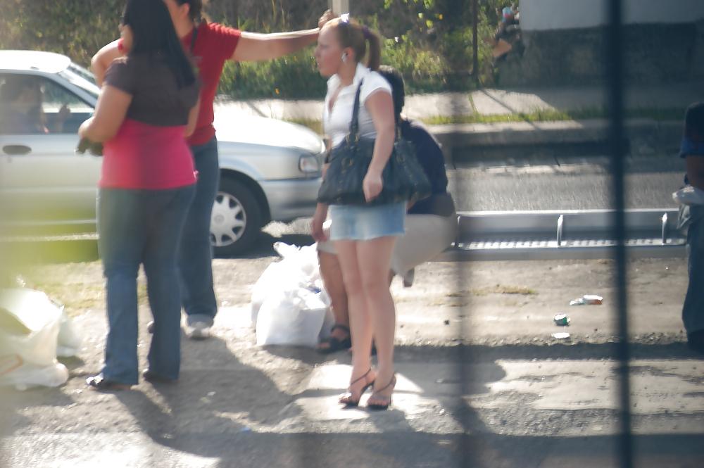 12P Voyeur at bus stop 
