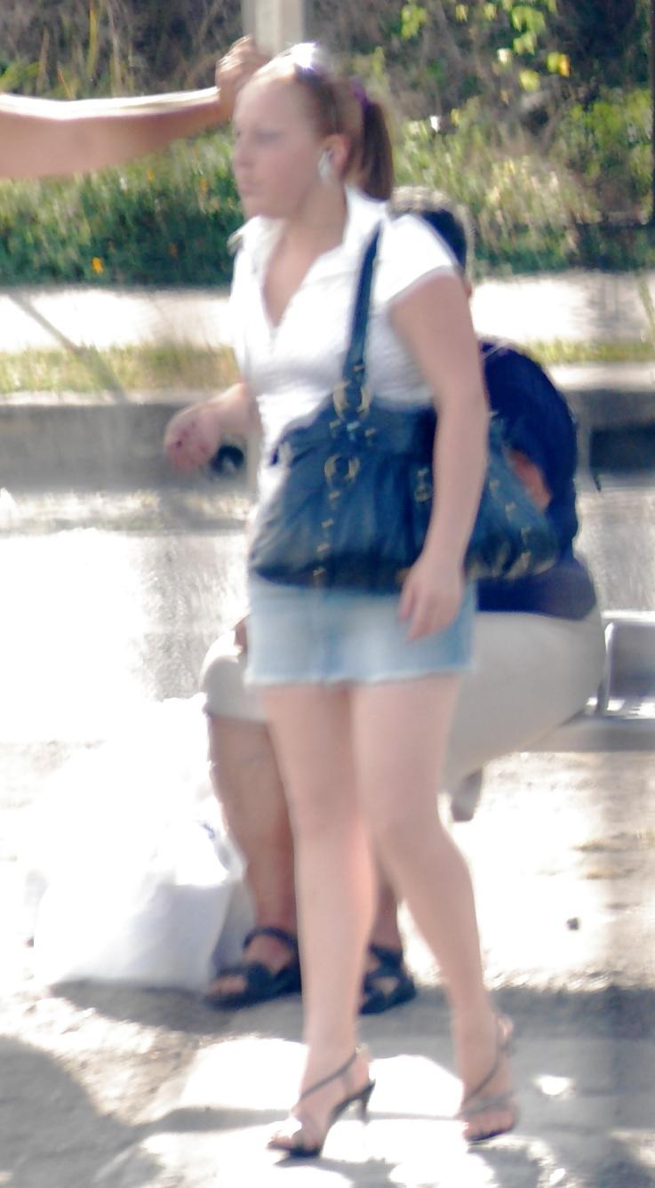 12P Voyeur at bus stop 