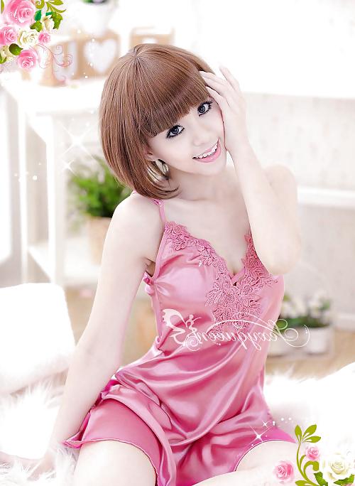 14P Japanese satin cuties