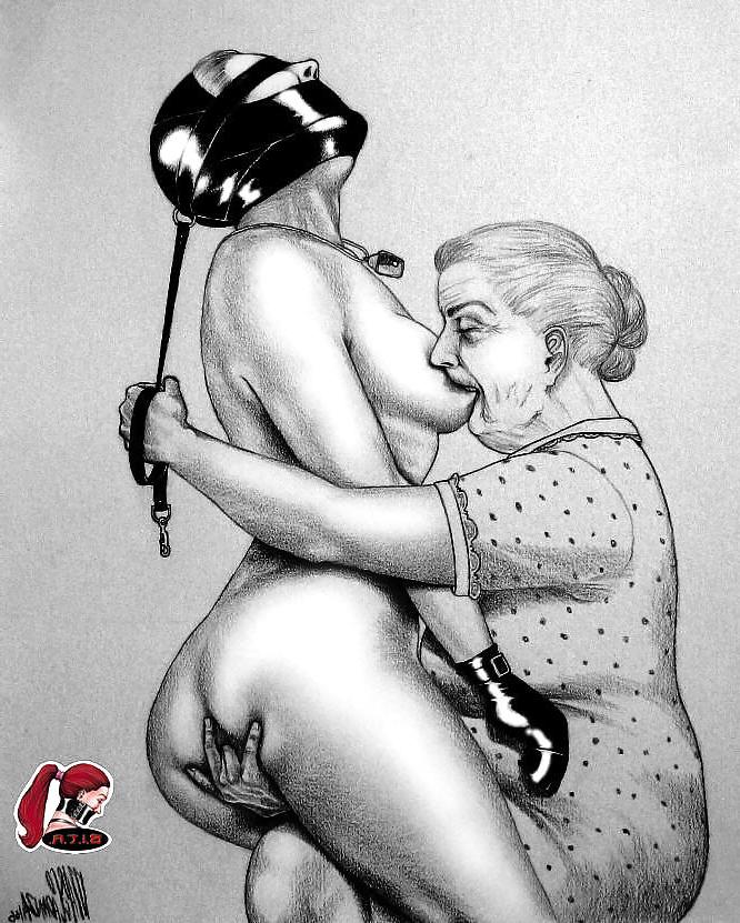 25P My Favorite  BDSM Drawings