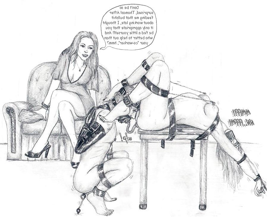 25P My Favorite  BDSM Drawings