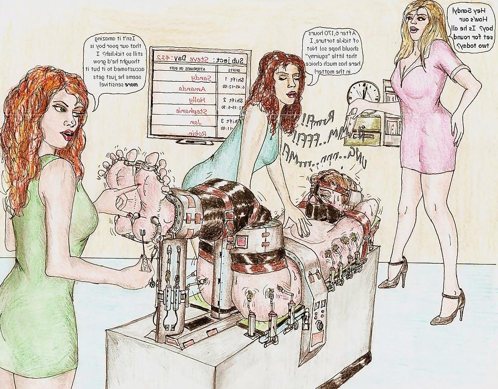 25P My Favorite  BDSM Drawings