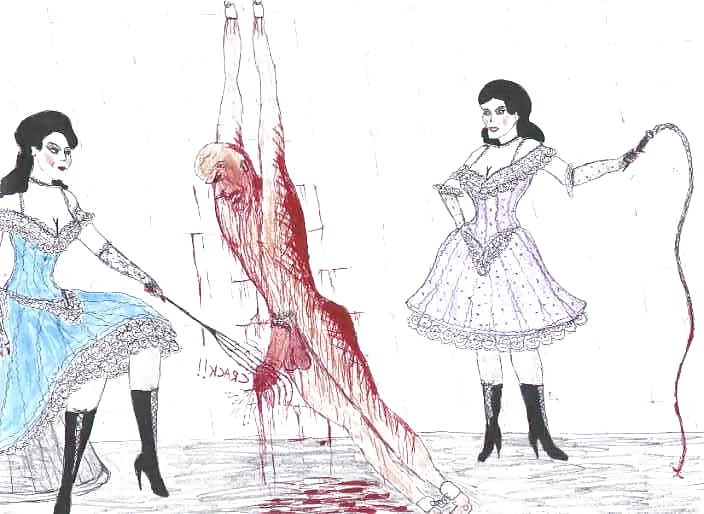 25P My Favorite  BDSM Drawings