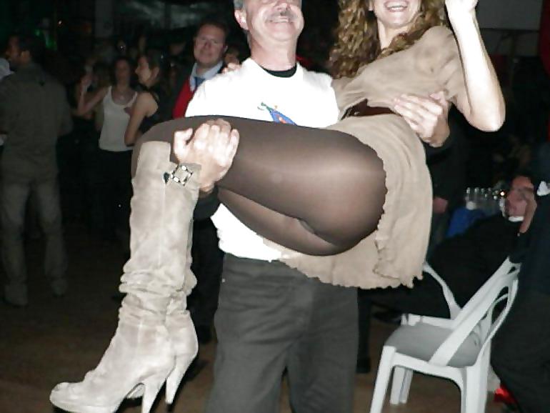 18P Amateurs in Black Stockings, Nylons and Pantyhose