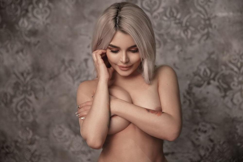 15P KFOX - White Bikini II