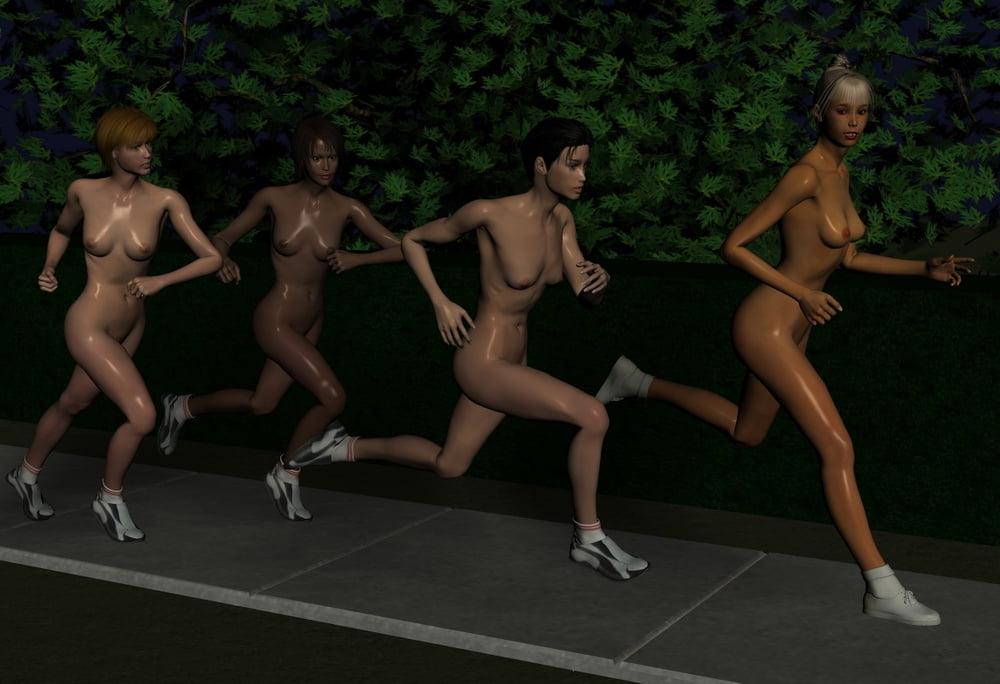 25P Sorority hazing and spanking 3-D