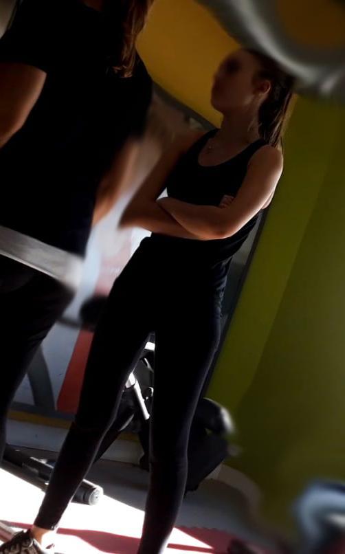 25P small asses at the gym