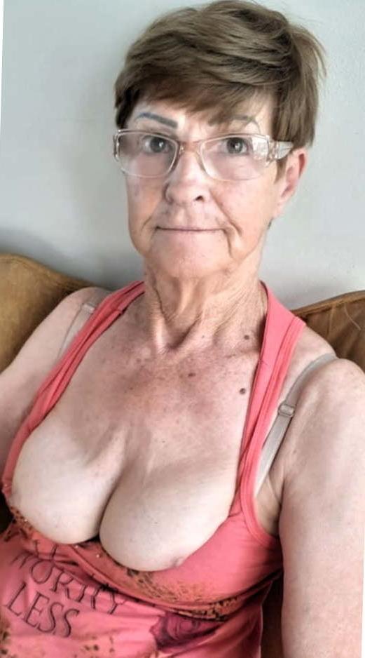 25P Grannies with saggy tits #1