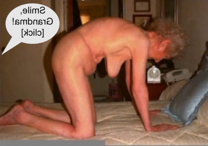 25P Grannies with saggy tits #1