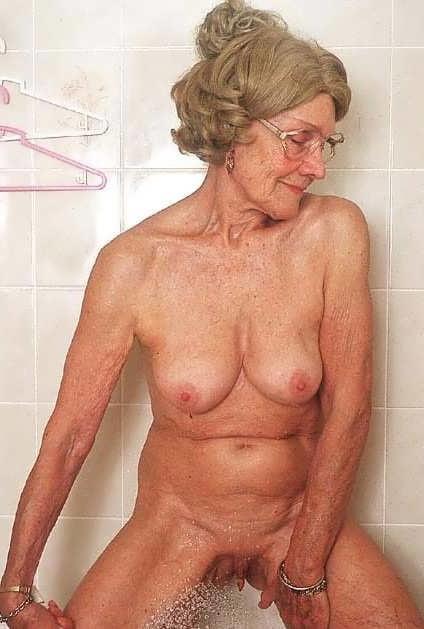 25P Grannies with saggy tits #1