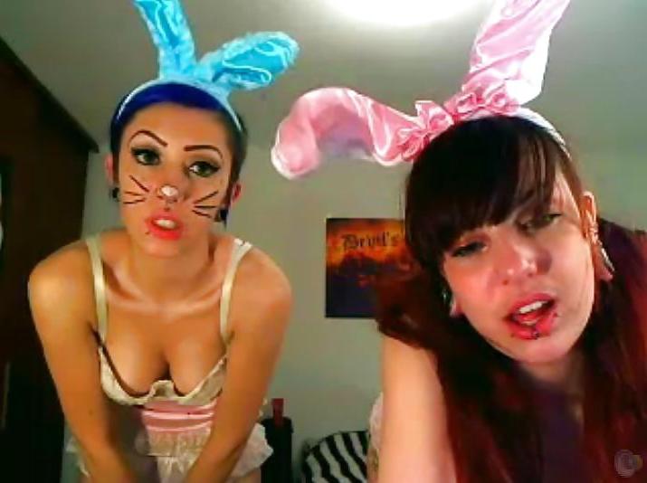 25P 2 Sexy Easter Bunny Teasing
