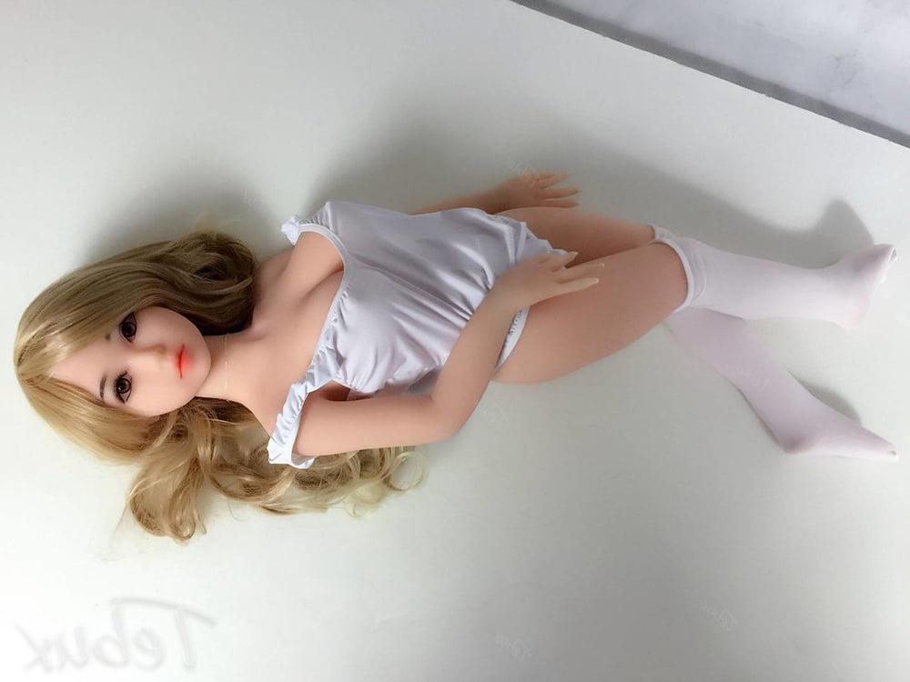17P Blonde teen GF sex doll ready to get fucked