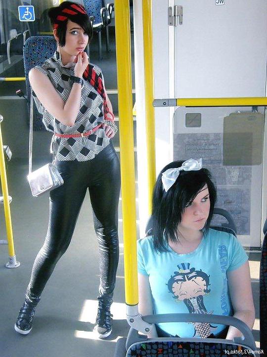 7P Latex leggings