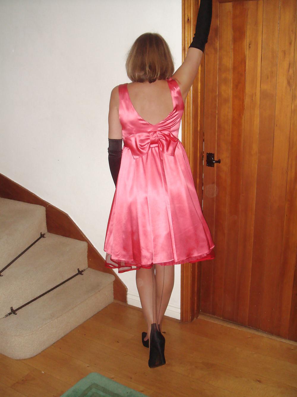 4P Satin and stockings