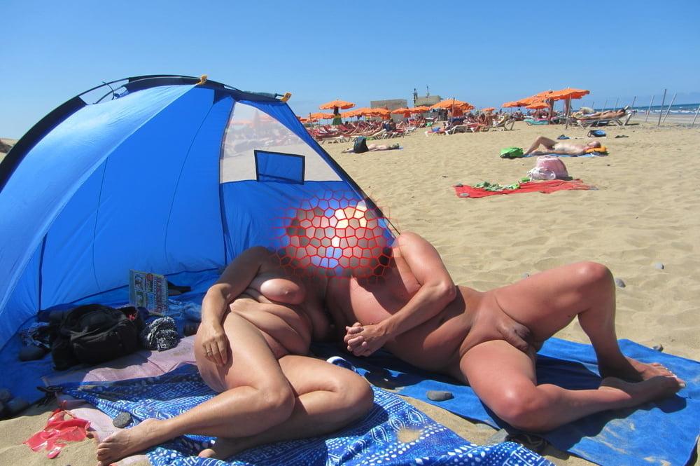 10P Gran Canaria Nude Beach mix .