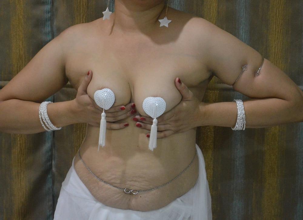 9P White saree 1